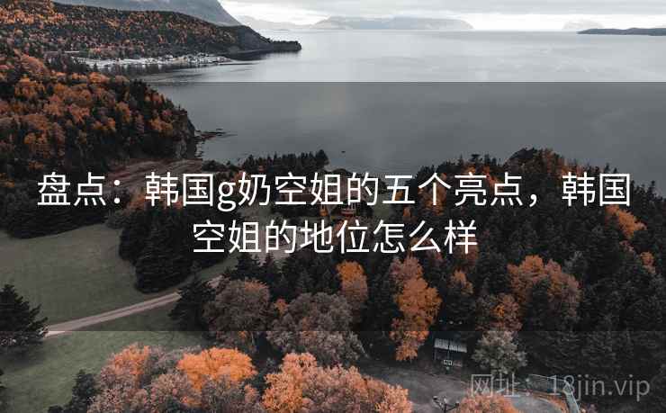 盘点：韩国g奶空姐的五个亮点，韩国空姐的地位怎么样