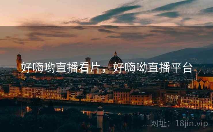 好嗨哟直播看片，好嗨呦直播平台